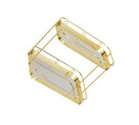 QUXVUIS Organisateur de soins de la peau, support rangement maquillage et parfum élégant pour les accessoires chambre à coucher, pièce bien rangée qui reflète le goût la vie.