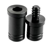QUXVUIS Outil de réparation pour la Tige et la tête de Queue de Billard : protège-Joints, Accessoires et Capuchons de pour Filetage de Joint faciles à, Noir, 22 x 61 mm