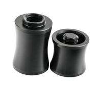 QUXVUIS Outil de réparation pour la Tige et la tête de Queue de Billard : protège-Joints, Accessoires et Capuchons de pour Filetage de Joint faciles à, Noir, 22 x 51 mm