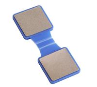 QUXVUIS Outil portable d'affûtage des lames de patins à glace : pierre à aiguiser diamantée légère et efficace pour l'affûtage des patins de vitesse. Affûteur diamanté,