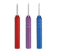 QUXVUIS Outils de broderie russe pour la confection de tapis et le point croix. Poignée ergonomique pour un confort optimal même après longues heures travail. Outil broderie et couture au