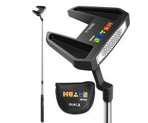 QUXVUIS Outils et équipements d'entraînement au Putting pour Hommes et Femmes, fabriqués à partir de matériaux très résistants, favorisant l'amélioration des compétences golfiques en intérieur et en