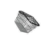 QUXVUIS Panier arrière de vélo robuste avec couvercle, construction solide, grande capacité, idéal pour les activités sportives. Fabriqué en fer de haute qualité, il permet divers accessoires