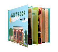 QUXVUIS Papier Silencieux Livre étanche interactif éducatif éclairant Formation auditive intérieur Maison Chambre Enfants Jouets, Légume