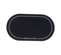 QUXVUIS Patchs de sourdine pour peaux de grosse caisse, autocollants de, amélioration du son, installation facile pour un son plus riche et texturé, Pédale double noire