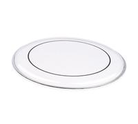 QUXVUIS Peau de batterie double couche offrant un son clair et naturel, idéale pour les batteries et accessoires de percussion. Peau transparente en film polyester, Clair, 13 pouces
