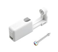 QUXVUIS Perceur de nez à usage unique en métal outil de perçage d'oreille bricolage artisanat beauté bijoux percer dispositif goujons professionnel, Tapez 5