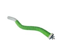 QUXVUIS Perchoir pour Perroquet, Support en Forme de Branche, Accessoire de Cage sécurisé pour perruches ondulées, favorisant l'interaction Entre Petits, Vert, 28 cm