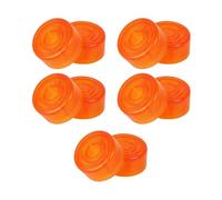 QUXVUIS Performance d'effecteur d'effet de guitare de 10 pièces pour les pédales guitare électrique adaptées Pour aux pédales d'effet électrique, orange