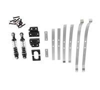 QUXVUIS Pièces de rechange en métal pour crawler radiocommandé à l'échelle 1:12 (modification à faire soi-même,), noir, quarante-cinq mille six cent soixante-neuf