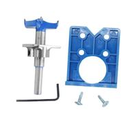 QUXVUIS Plaque à potions avec ouverture pour trou, gabarit de potions, kits de gabarits à charnières dissimulées rouges, bleu