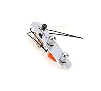 QUXVUIS Plaque de commande de guitare électrique précâblée bouton commutation tonalité bricolage fixation accessoire rechange remplacement pour Fender