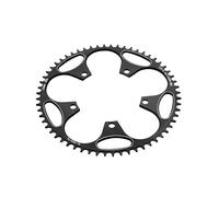 QUXVUIS Plateau Unique détachable pour VTT, entraxe 130 mm, Rond, conçu pour répondre pour aux exigences de Performance des Cyclistes. Plateaux étroits et Larges, entraxe 130 mm, Rond, 52T