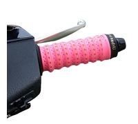 QUXVUIS Poignée en polyuréthane composite avec ruban adhésif antidérapant en silicone souple pour guidon de moto. Conduite sûre et confortable, tapez+5