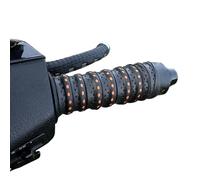 QUXVUIS Poignée en polyuréthane composite avec ruban adhésif antidérapant en silicone souple pour guidon de moto. Conduite sûre et confortable, tapez+1