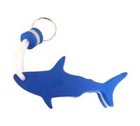 QUXVUIS Porte-clés flottant en forme de bateau gonflable, idéal pour la navigation de plaisance et les sports nautiques. Un porte-clés unique pour tous les passionnés de, Bleu, 9.6 x 4.5 cm