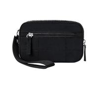 QUXVUIS Portefeuille Iris 2e génération avec 3 Compartiments à Fermeture éclair pour Un accès Portefeuille Porte-clés en Nylon imperméable pour Femme, Un
