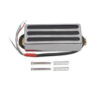 QUXVUIS Pour Micro pour mini guitare électrique, six cordes, avec capot en laiton, pour des performances améliorées et une résonance optimale.