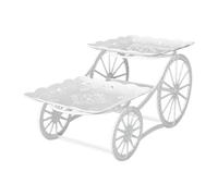 QUXVUIS Présentoir à cupcakes unique, porte-assiettes à fruits, accessoire élégant pour votre table de desserts, idéal pour diverses occasions. Porte-assiettes fruits, chariot desserts,