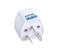 QUXVUIS Prise Voyage sûr Voyages Pratiques Prise Durable Facile pour Adaptateur de Voyage Universel Universelle et, AU (Trois Broches)