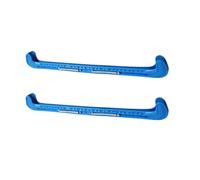 QUXVUIS Protège-Patins Ajustables, optimale de la, Confort de Marche, Caoutchouc résistant, Accessoires de Patinage pour Sports d'hiver, Bleu, 380 mm 410 mm