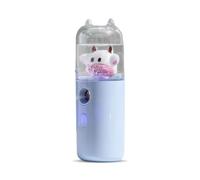 QUXVUIS Pulvérisateur à brume fraîche Portable Rechargeable hydratant 30 ml Mini humidificateur brumisateur visage vapeur intérieur extérieur, Tapez 1 Bleu