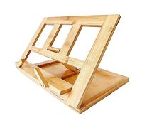 QUXVUIS Pupitre pour clavier électronique professionnel, portable et léger, facile à transporter, idéal pour une utilisation intérieure et extérieure. Porte-partitions, brun, 33.5 x 23.5 x 2. cm