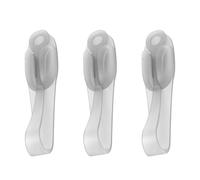 QUXVUIS Regroupeurs de Cordons pour appareils avec Attaches Amovibles en Silicone, Support de Bas noël, Support Prise adhésif sans poinçon, E