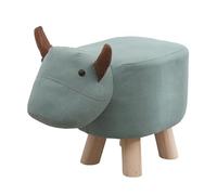 QUXVUIS Repose-Pieds Unique en Forme d'animal pour Enfants, Pouf rembourré, au Design Unique. Son Aspect créatif et Charmant ajoute Une Touche de gaieté à la Maison. Il Peut également s'adapter