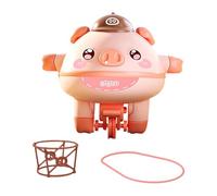 QUXVUIS Robot funambule Anti-équilibre Gyro Mignon et Polyvalent, idéal pour des expériences d'apprentissage Amusantes pour Tous Les Enfants. Jouet Original pour Un , Rose