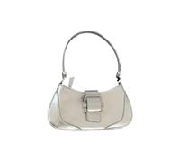 QUXVUIS Sac à bandoulière Cousu pour Femmes, Sac fourre-Tout carré à la Mode pour Les visites de centres d'exposition, adapté de Nombreuses Occasions, Argent