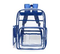 QUXVUIS Sacs à Transparents, Cartable Transparent pour l'école, Le Travail, Les Concerts, Les événements, Sac à Transparent pour événements dans stades, Sac en PVC, C