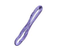 QUXVUIS Sangle de cerceau aérien résistante pour améliorer les séances d'acrobaties aériennes et de yoga, ainsi que les séances d'entraînement force pour la pole dance, Violet, 40 cm