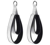 QUXVUIS Sangles à Anneaux en D, équipement de Yoga et d'exercice à Domicile, Option Pratique pour des séances d'entraînement complètes du Corps la Maison, Bande