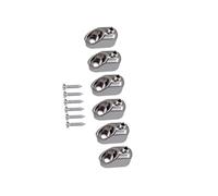 QUXVUIS Sillet de blocage pour guitare électrique, sillet de chevalet 6 cordes, pièces fiables pour un réglage optimal, accessoires pour système de double blocage.