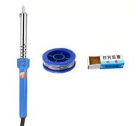 QUXVUIS Soudeuse en plastique outils de Garage pare-chocs professionnel réparation fer à souder Machine à souder Mini poignée reprise crayon thermique, Prise 60W/UE, 3 pièces