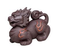 QUXVUIS Statue captivante de Kirin, Symbole de Richesse et Fortune. Les Amateurs thé captent Les essences l'art Traditionnel Chinois.