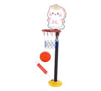 QUXVUIS Support de Basket-Ball intérieur/extérieur pour Enfants offrant des Options de Hauteur réglables pour Un Plaisir Jeu sans Fin, Poney, 26 x 22 x 130 cm