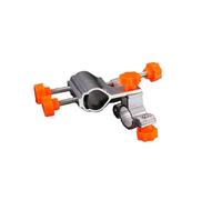 QUXVUIS Support de Canne à pêche à Fixer sur Une Chaise, Compatible avec différentes Cannes pêche, évitant Les dommages Tout en conservant l'accessibilité. Support de, Couleur B, Longueur 14 cm