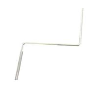 QUXVUIS Support de cloche à vache - Matériel de montage facile à installer - Tige en Z - Pièces de batterie durables et fiables pour musiciens - Connecteur pour instrument de