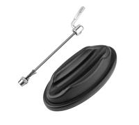 QUXVUIS Support de Roue de vélo avec Tige de dégagement et Bloc de rehausseur pour Une Fixation optimale sur Le Support d'entraînement. Accessoires de Remplacement pour de