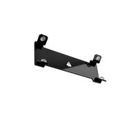 QUXVUIS Support de Table élégant en Acrylique pour Enceinte, Durable et sans Vibrations, pour Barre de Son autoportante, idéal pour la décoration du Salon. Stable et, Noir, 16.5 x 2.5 x 7 cm