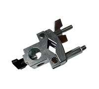 QUXVUIS Support de tige de connexion pour instrument musique : construction métallique stable et vis à recouvrement lisse pour une installation facile sur batterie, Serrer