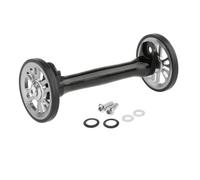 QUXVUIS Support de triangle arrière, rallonge de roue, tige roue, vélo pliant professionnel, solution facile à installer, transport vélo pliant à pied, alliage