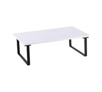 QUXVUIS Support d'ordinateur Support de d'unité Centrale de Traitement Pliable Robuste économiser l'espace Multifonctionnel pour PC Bureau ménage Bureau Entreprise, Blanc/40 * 26 * 13/Norme