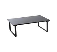 QUXVUIS Support d'ordinateur Support de d'unité Centrale de Traitement Pliable Robuste économiser l'espace Multifonctionnel pour PC Bureau ménage Bureau Entreprise, Noir/40 * 26 * 13/Norme