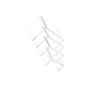 QUXVUIS Support Multifonction en Acrylique pour Un Assemblage Facile et Durable dans la Vente au détail et Les expositions, ce Qui Rend Pratique pour Le Transport et Le