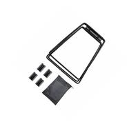 QUXVUIS Support pour glacière pliable, support pour réfrigérateur/boîte à glace, de rangement léger pour la cuisine, universel pour pique-nique et randonnée, seau isotherme, Noir, 45 x 21 cm