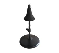 QUXVUIS Support pour trompette, clarinette piccolo, flûte traversière portable en fer avec base stable et pour musiciens. Support pour trompette, clarinette piccolo, bugle.