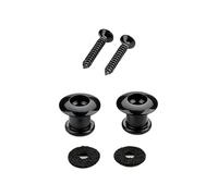 QUXVUIS Système de verrouillage sécurisé pour sangle de guitare, portable et durable, idéal pour tous les musiciens. Fabriqué en polypropylène, ce système verrouillage se fixe par un bouton-pression